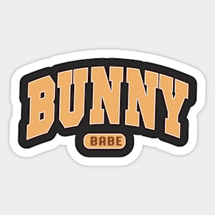 Bunny Babe Sticker